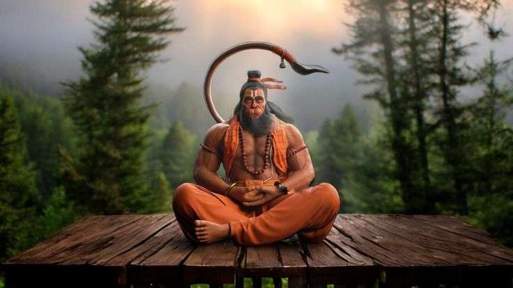 Hanuman Aarti Lyrics in Hindi - Kesari Nandan Hanuman
