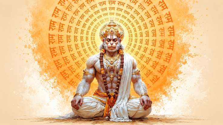 Hanuman Chalisa Lyrics in Hindi - 40 Verses of Lord Hanuman